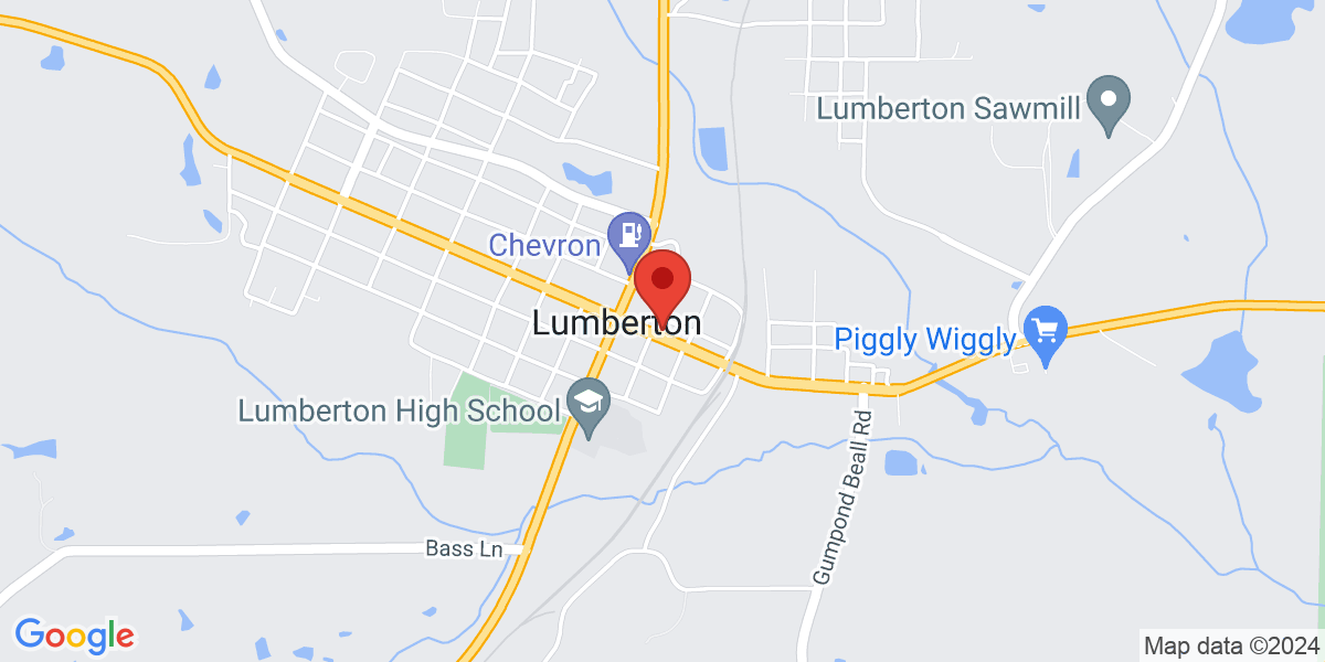 Map of Lumberton Public Library